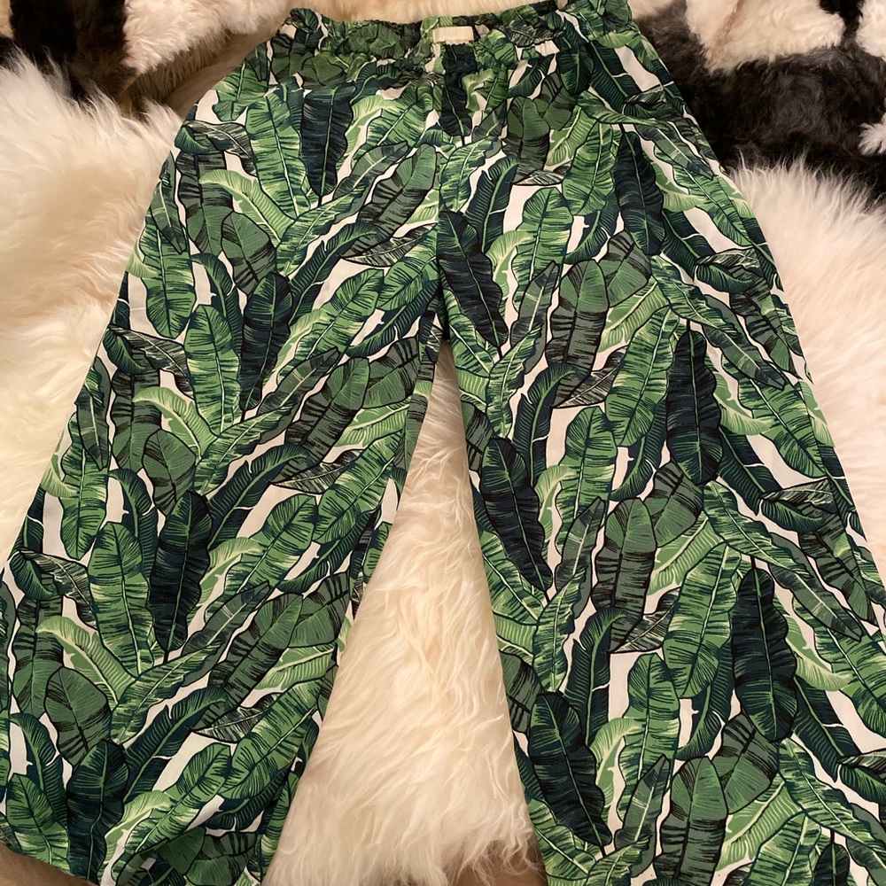 H&M Conscious Palm Leaf Culotte, 6